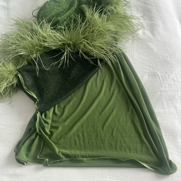 Oséree Lumière Plumage lurex minidress - Picture 14 of 15